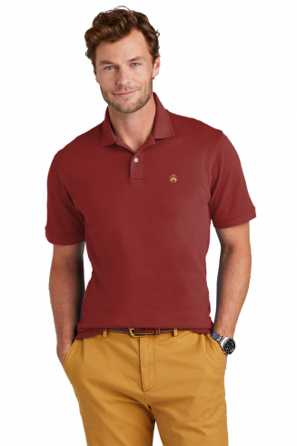 Custom Embroidered Brooks Brothers Pima Cotton Pique Polo - BB18200